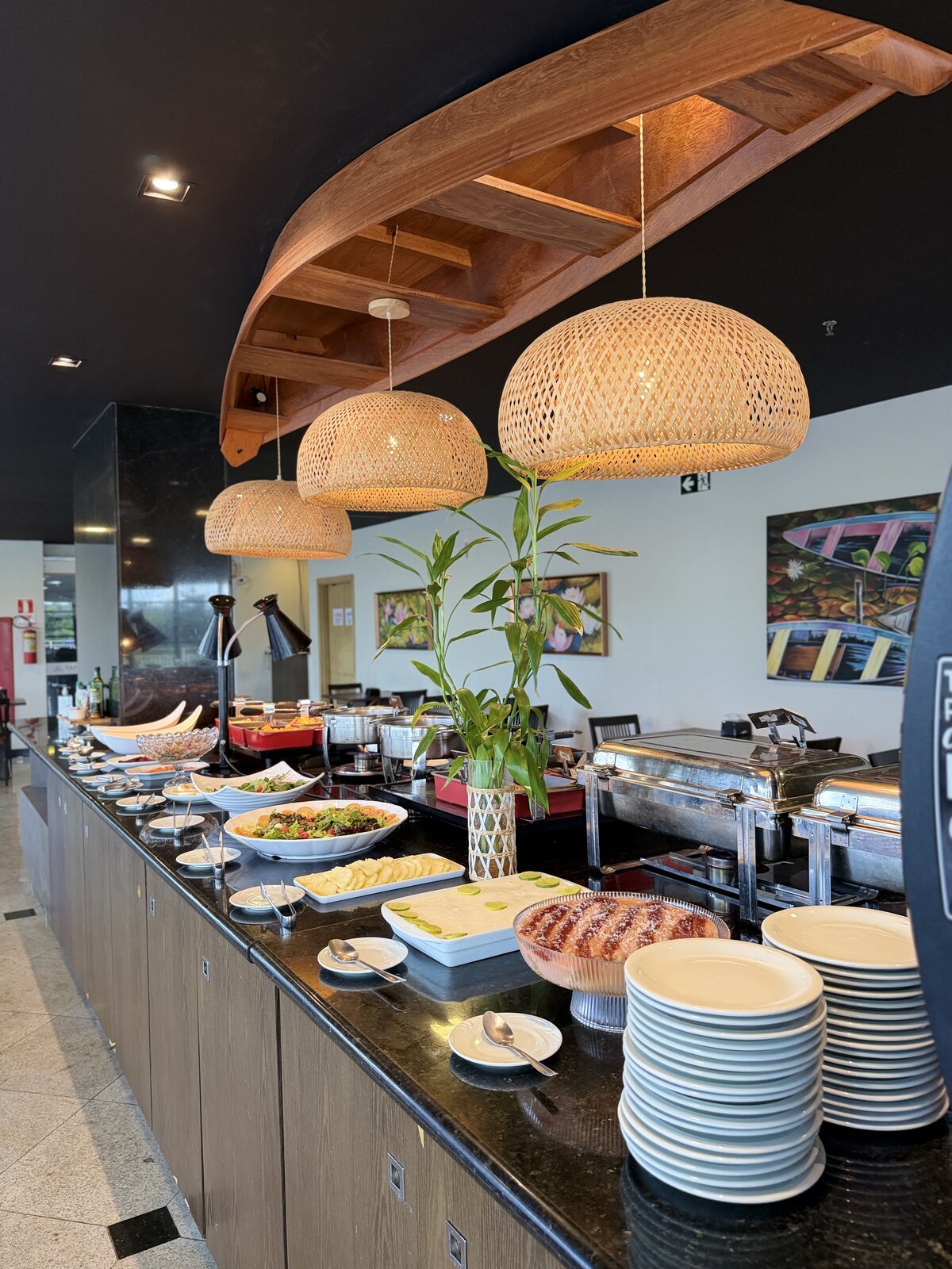 Buffet de almoço no Yano Cozinha